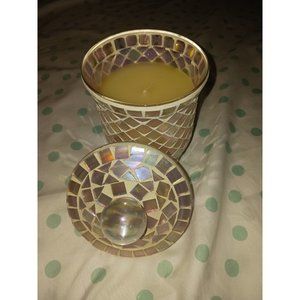 NEW! GORGEOUS Mosaic Candle